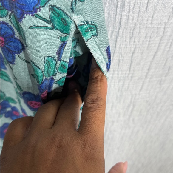 Fresh Produce Floral Button Front Dress – Made in USA – Size XL - Picture 9 of 10